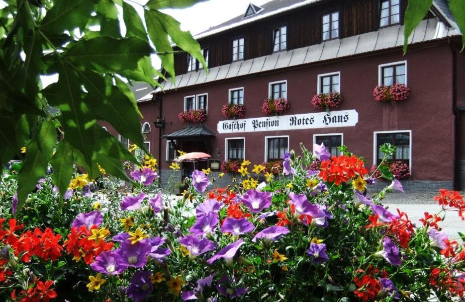 Gasthof-Pension Rotes Haus Oberwiesenthal Exteriér fotografie